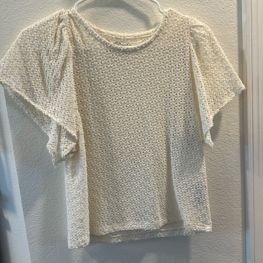 Madewell Eyelet Top